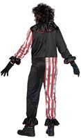 Halloween Kostuum Scary Clown Heren (achterkant)