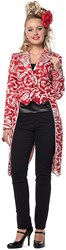 Slipjas Kroon Luxe Rood/Zilver 