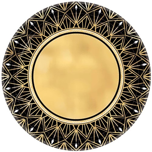 Bordjes Glitz&Glam 8st - 26,7cm