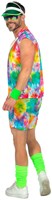 Festival Outfit Heren Aerobic Dude Tie-Dye (zijkant)