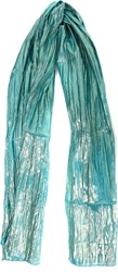 Kreukel Sjaal Metallic Groen