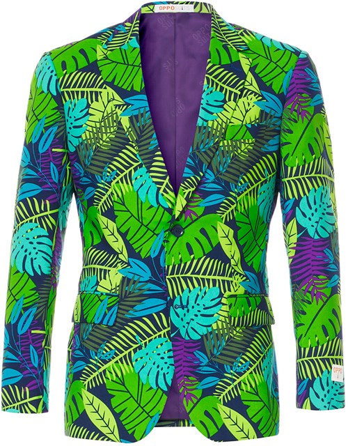 Herenkostuum OppoSuits Juicy Jungle (colbert)