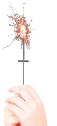 Sterretje Cijfer 1 – 16,5cm