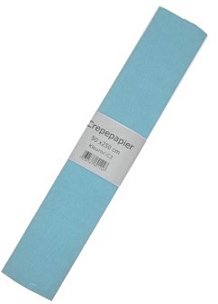 Crepe Papier Lichtblauw