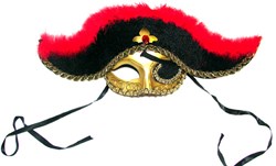 Oogmasker Piraat Luxe