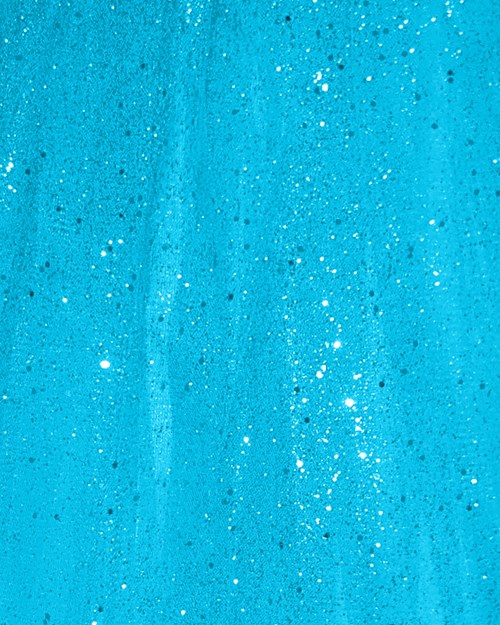 Tule Rokje Turquoise met Glitter-2