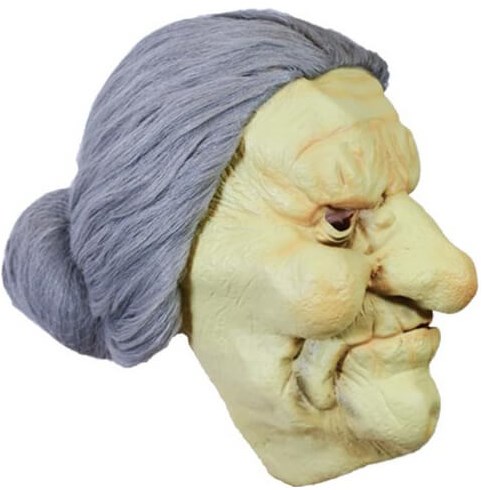 Masker Oma met Knot Latex