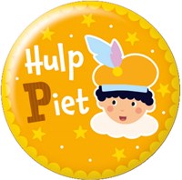 Sinterklaas Button Hulppiet