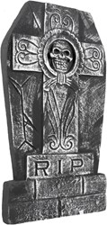 Grafsteen Skull Cross RIP 50X27cm