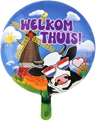 Folieballon Welkom Thuis Nederland (46cm)