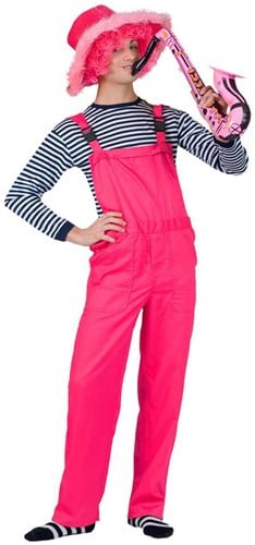 Neon Tuinbroek Pink