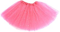 Tule Rokje Roze met Gekleurde LED-lichtjes (product)