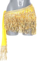 Festival Heupdoek Pailletten Goud