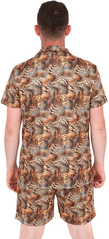 Festival Outfit Heren Wild Animals (achterkant)