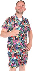 Festival Outfit Heren Tropical Jungle