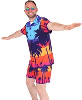 Festival Outfit Heren Hawaii Sunset (1)