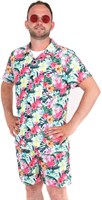 Festival Outfit Heren Hawaii Flamingo (2)
