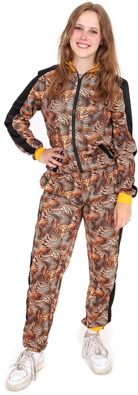 Fout Trainingspak Wild Animals (voorkant vrouw)