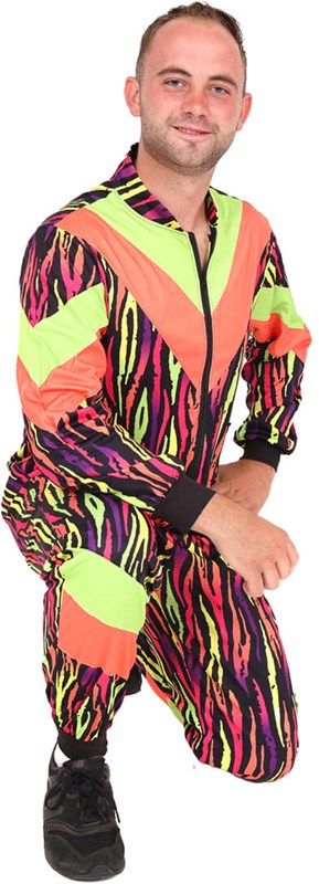Fout Trainingspak Neon Waves (voorkant man)