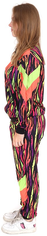 Fout Trainingspak Neon Waves (zijkant vrouw)