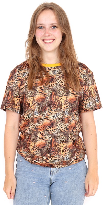 T-Shirt Wild Animals (voorkant vrouw)
