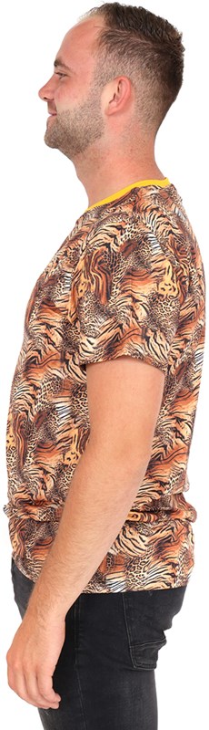 T-Shirt Wild Animals (zijkant man)