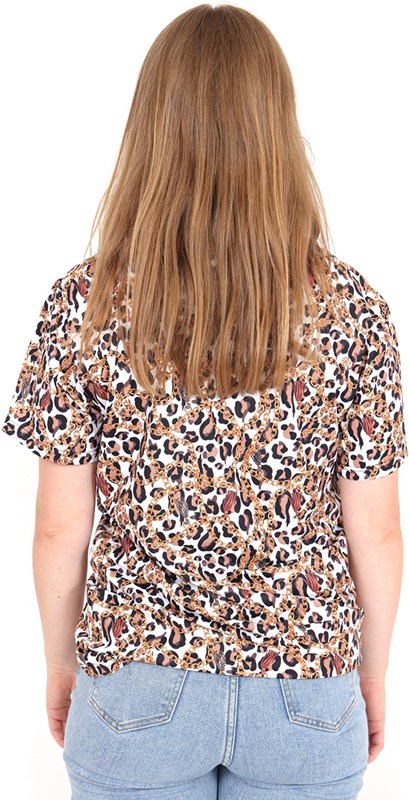 T-Shirt Golden Panter (achterkant vrouw)