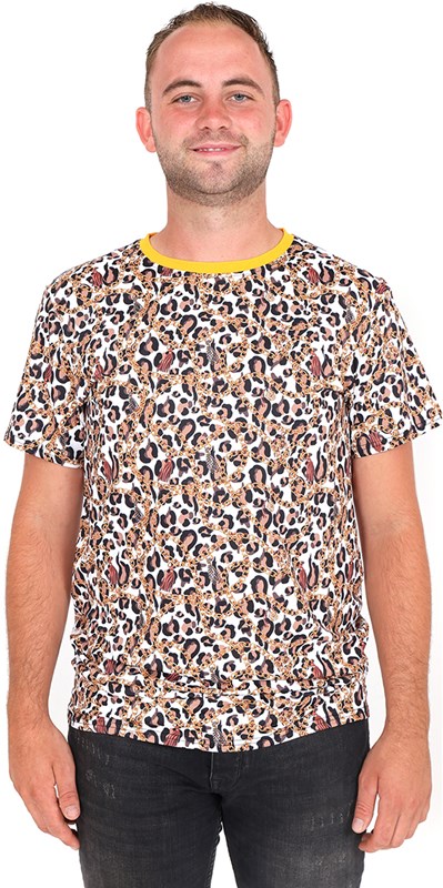 T-Shirt Golden Panter (voorkant man)