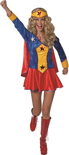 Dameskostuum Wondergirl 