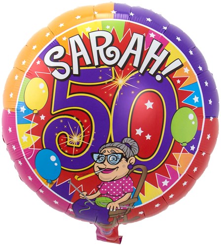 Folieballon Sarah