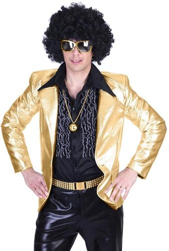 Disco Jasje Goud Heren
