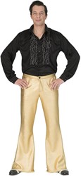 Disco Broek Heren Goud