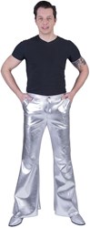 Disco Broek Heren Zilver