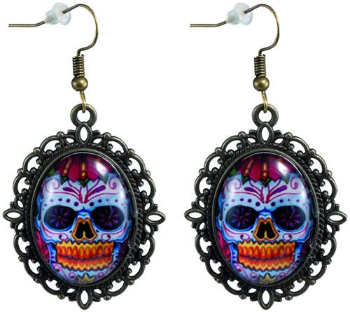 Oorbellen Day of the Dead