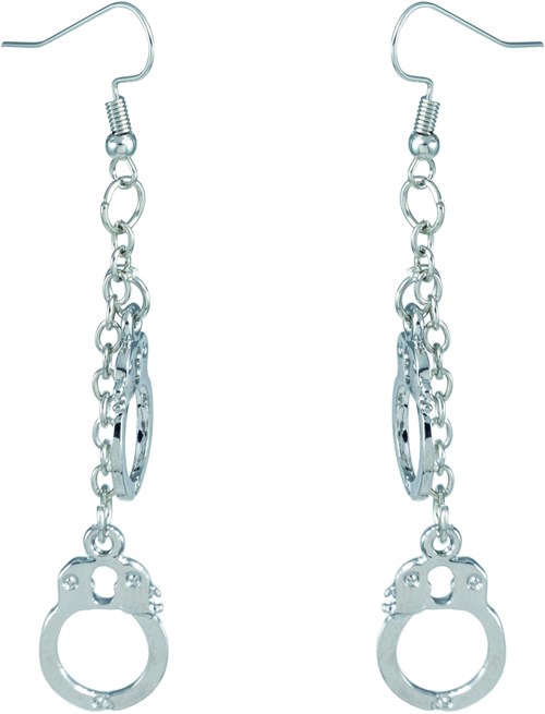Oorbellen Handboeien Zilver
