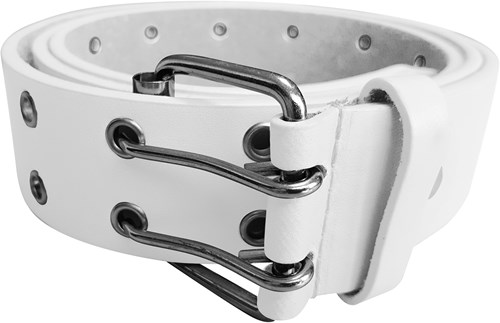 Herenriem Luxe Leder Wit