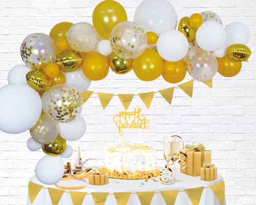 Ballonnenboog Kit Luxe Goud