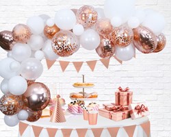 Ballonnenboog Kit Luxe Rosé Goud