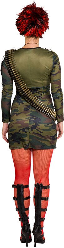 Sexy Damesjurkje Army Lady-3