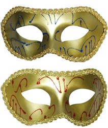 Venetiaans Masker Goud