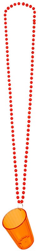 Ketting met Shotglaasje Oranje (product)