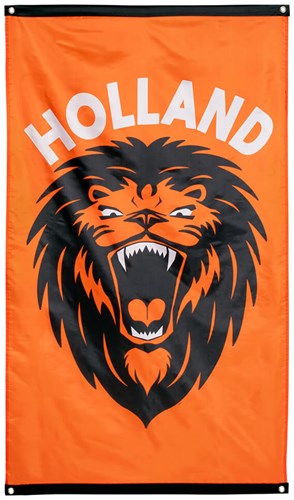 Vlag Oranje Brullende Leeuw Holland 90X150cm