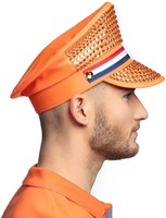 Oranje Bruningman Pet Nederland (zijkant)