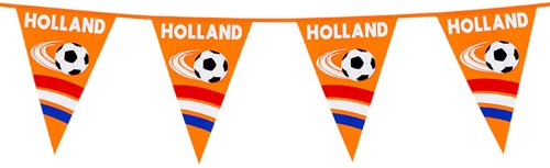Vlaggenlijn Voetbal Holland - 6m