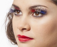 Wimpers Lametta Rood/Wit/Blauw 