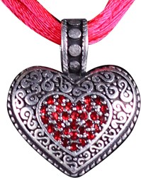 Tiroler Ketting Hartje Rood