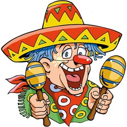 Wanddeco Mexicaan - 78x45cm