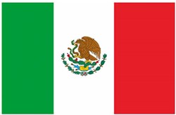 Vlag Mexico 150x90cm