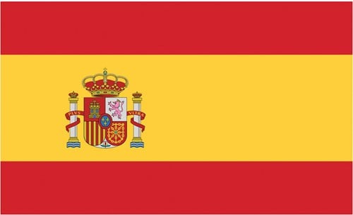 Vlag Spanje 150x90cm