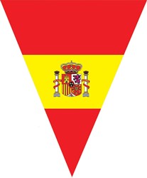 Vlaggenlijn Spanje 5mtr.